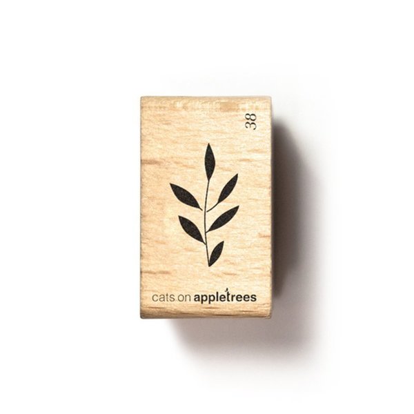 Cats On Appletrees - Holzstempel: Pflanze 38 Gras No.4
