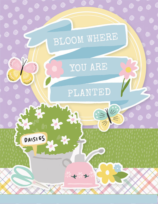 Simple Stories - Bunnies & Blooms: Simple Cards Card Kit - Sending Sunshine