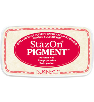 StazOn Pigment: Stempelkissen Passion Red