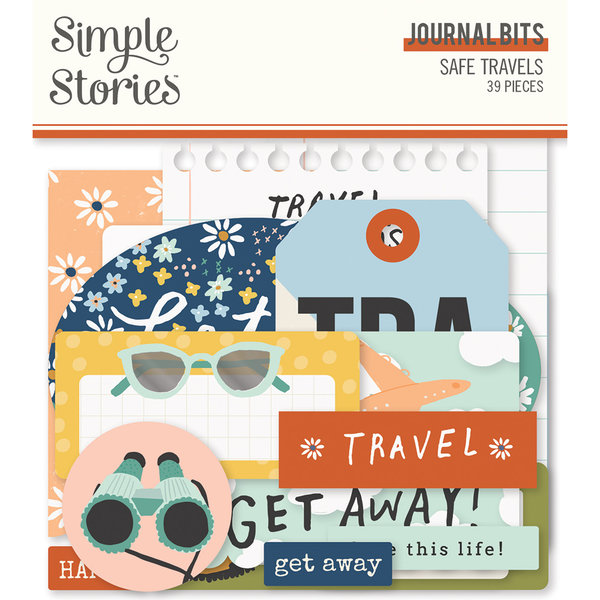 Simple Stories - Safe Travels: Journal Bits & Pieces
