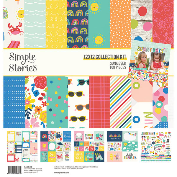 Simple Stories - Sunkissed: Collection Kit 12x12"