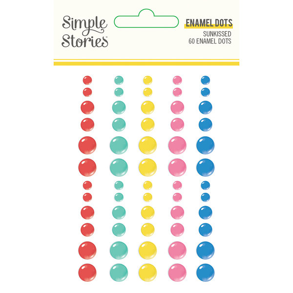 Simple Stories - Sunkissed: Enamel Dots