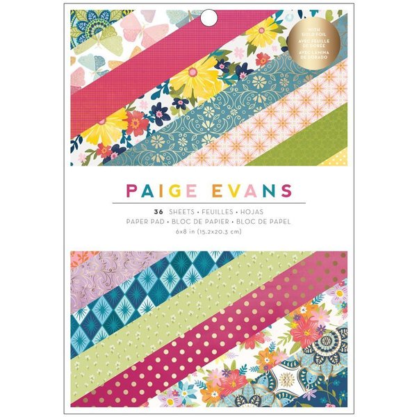 Paige Evans - Wonders: Paper Pad 6"x8" (36 Blatt) - Gold Foil