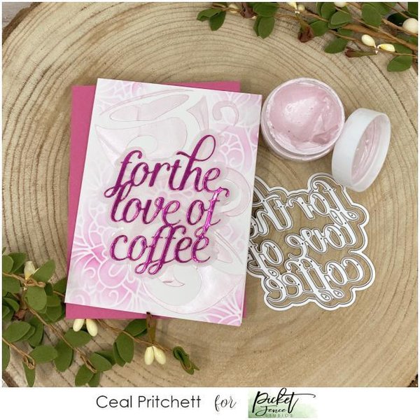 Picket Fence - Paper Glaze: Pink Carnation