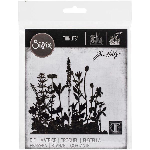 Sizzix - Thinlits: Tim Holtz - Flower Field (1 Die)