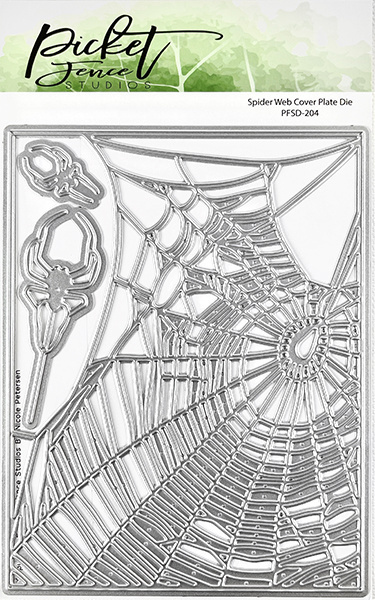 Picket Fence - Cutting Dies: Spider Web Cover Plate Die