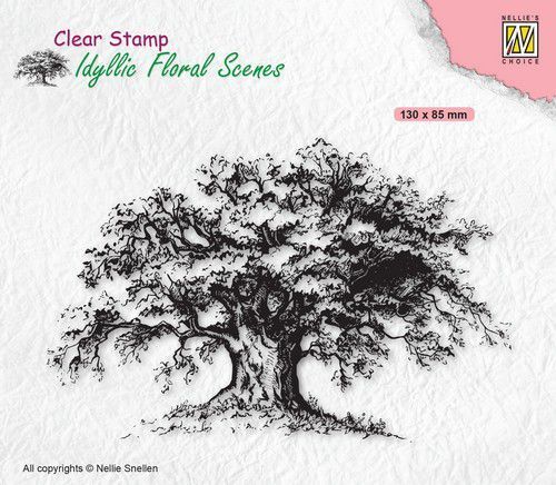 Nellie's Choice - Clear Stamp: Old Tree (Alter Baum)