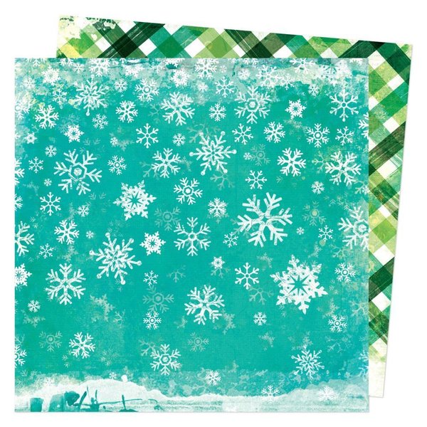 Vicki Boutin - Warm Wishes: Snow Day Paper 12"x12"