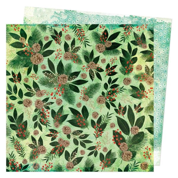 Vicki Boutin - Warm Wishes: Evergreen Paper 12"x12"