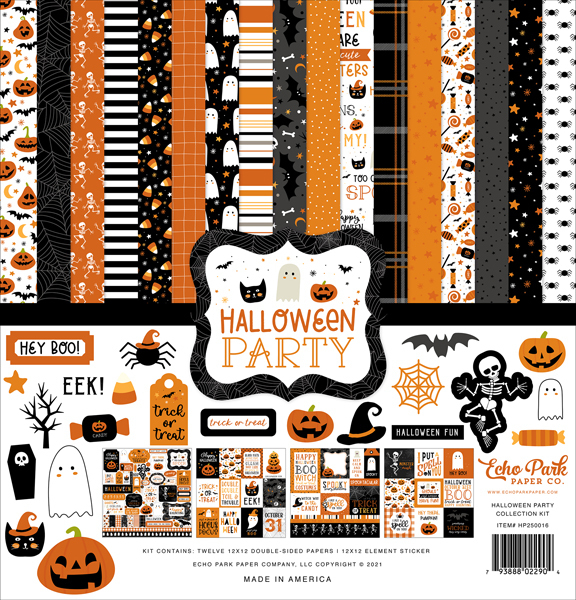 Echo Park - Halloween Party: Collection Kit 12x12"