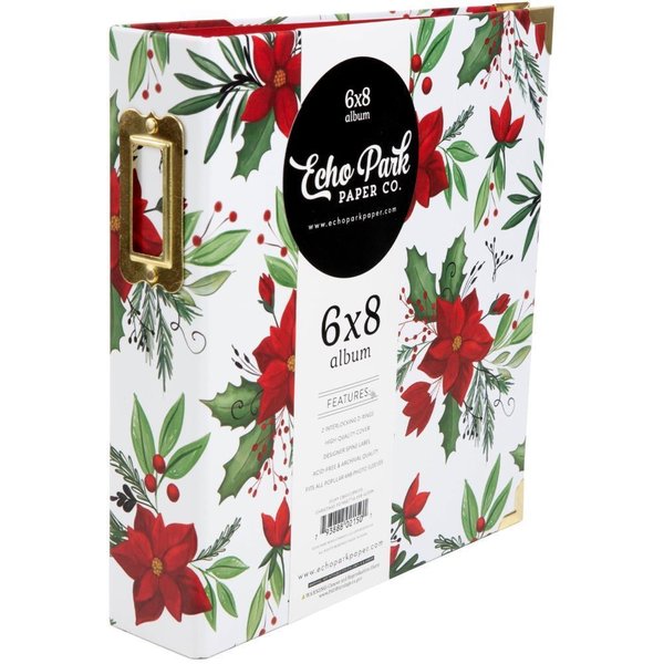 Echo Park: Christmas Poinsettia 6x8" Album