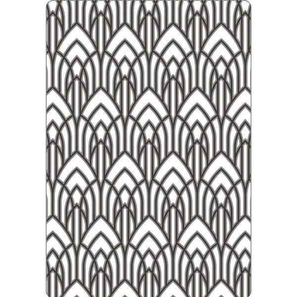 Sizzix - Texture Fades: Multi-Level Embossing Folder "Arched"