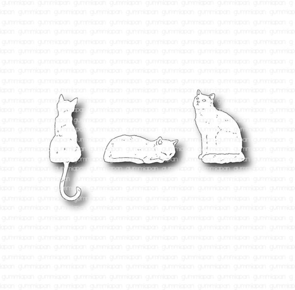 Gummiapan - Dies: Katzen (3tlg.)
