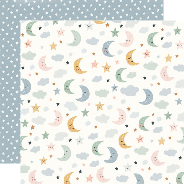 Simple Stories - Boho Baby: Twinkle Twinkle Paper 12"x12"