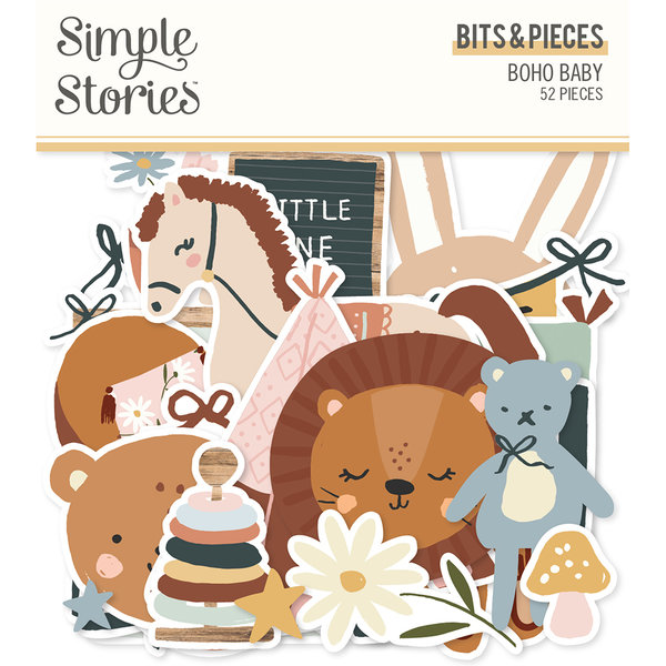 Simple Stories - Boho Baby: Bits & Pieces