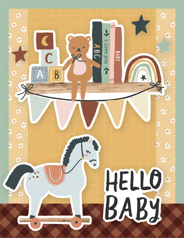 Simple Stories - Boho Baby: Simple Cards Card Kit