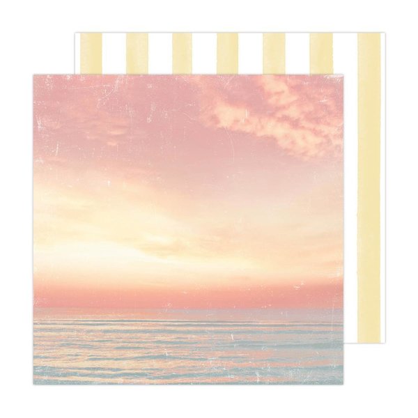 Heidi Swapp - Sun Chaser: Ocean Tide Paper 12"x12"