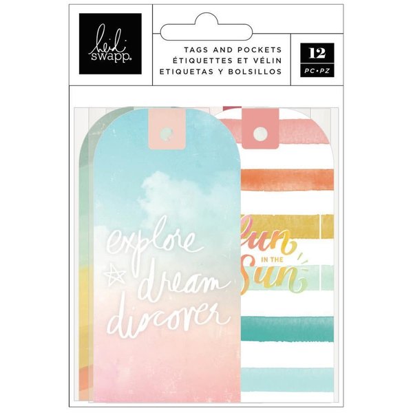 Heidi Swapp - Sun Chaser: Tags and Pockets (12 St.)