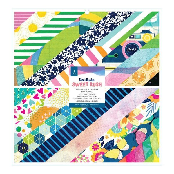 Vicki Boutin - Sweet Rush: Paper Pad 12"x12" (48 Blatt)