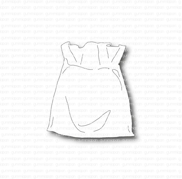 Gummiapan - Dies: Papiersack / Papiertüte No.2