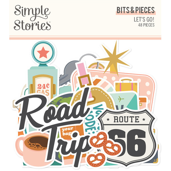 Simple Stories - Let´s Go: Bits & Pieces
