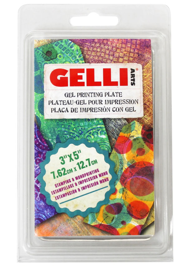 Gelli Arts: Gel Printing Plate 3"x5" (7,6cm x 12.7cm)