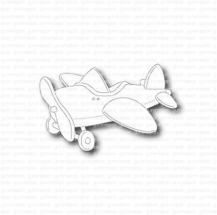 Gummiapan - Dies: Propeller Flugzeug
