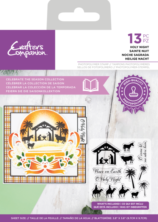 Crafter´s Companion - Stamp Set: Celebrate the Season - Holy Night