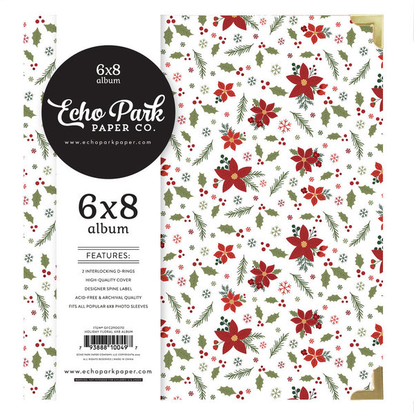 Echo Park: Holiday Floral 6x8" Album