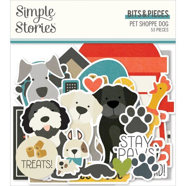 Simple Stories - Pet Shoppe: Dog Bits & Pieces