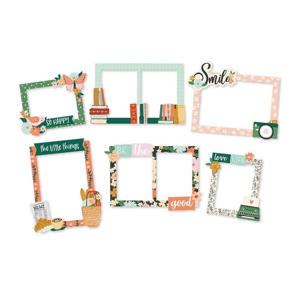 Simple Stories - My Story: Chipboard Frames (6 St.)