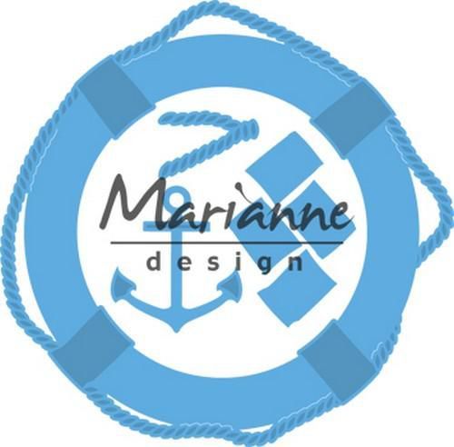 Marianne Design - Creatables: Rettingsring mit Anker / Nautical Set (4 tlg.)