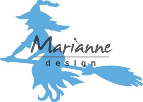Marianne Design - Creatables: Hexe auf Besenstiel