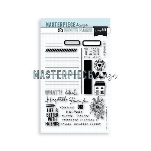 Masterpiece Design - Clear Stamps: Journal Your Day (6x8")