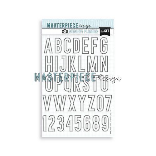 Masterpiece Design - Stanzen Set: Alphabet Letter Fun (36 tlg.)