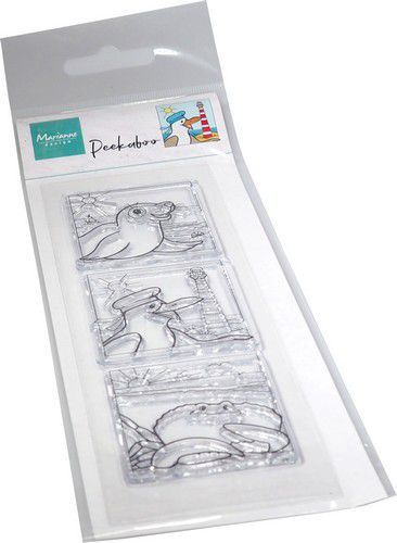 Marianne Design - Clear Stamps: Hetty's Peek-a-boo - Beach (3 tlg.)