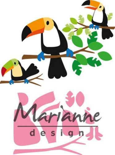 Marianne Design - Collectables: Eline's  Toucan (10 tlg.)