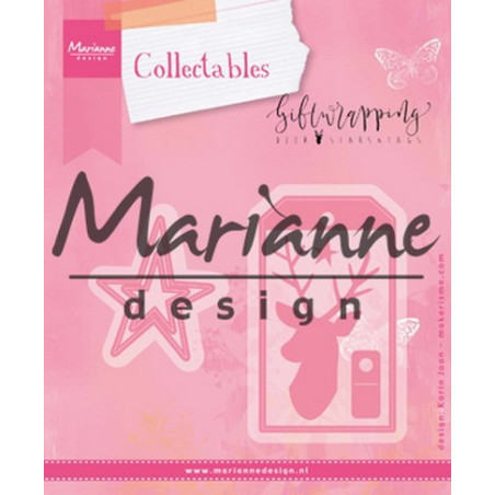 Marianne Design - Collectables: Hirsch, Stern und Anhänger (6 tlg.)