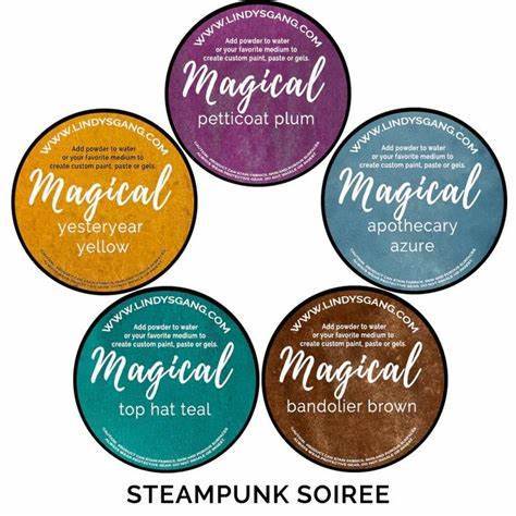 Lindy's Stamp Gang - Magicals: Steampunk Soiree