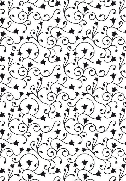 Nellie Snellen - Vintasia Embossing Folder: Swirl Pattern