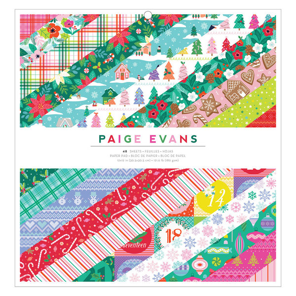 Paige Evans - Sugarplum Wishes: Paper Pad 12"x12" (48 Blatt)