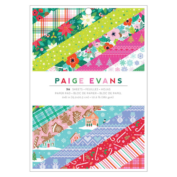 Paige Evans - Sugarplum Wishes: Paper Pad 6"x8" (36 Blatt)