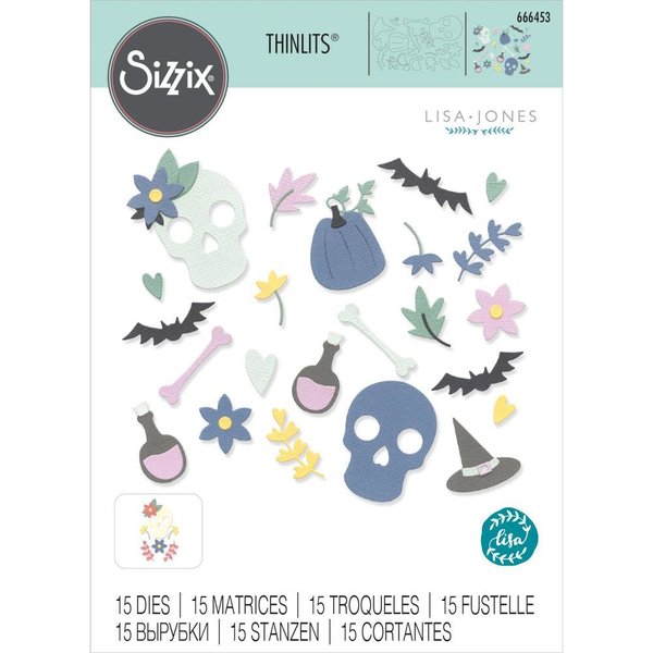 Sizzix Thinlits: Spooky Icons (15 Dies)