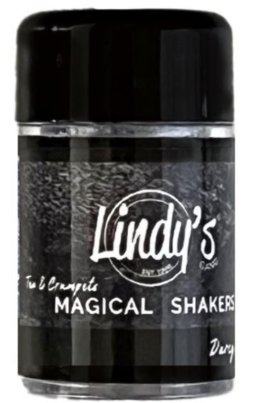 Lindy's Stamp Gang - Magical Shaker: Tea & Crumpets - Darcy in Denim