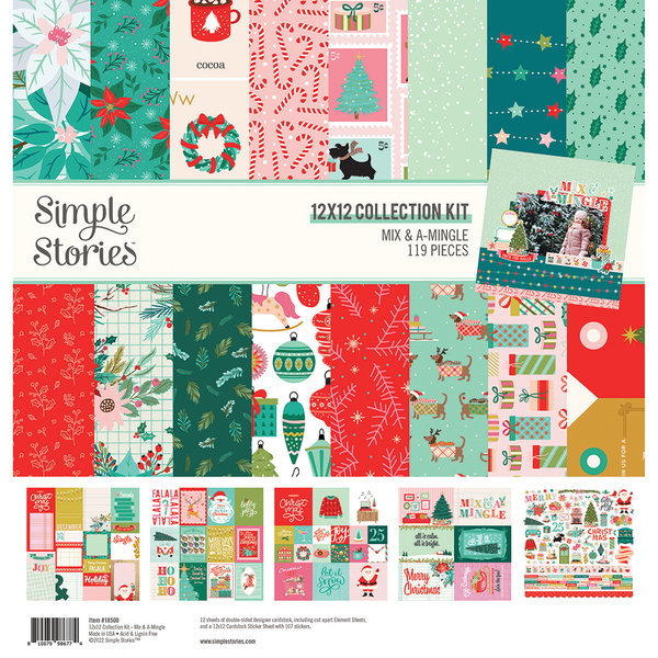 Simple Stories - Mix & A-Mingle: Collection Kit 12x12"