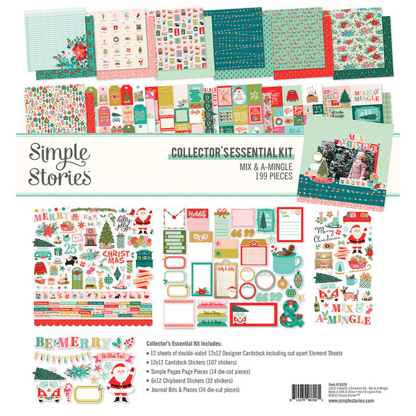 Simple Stories - Mix & A-Mingle: Collector´s Essential Kit 12x12"