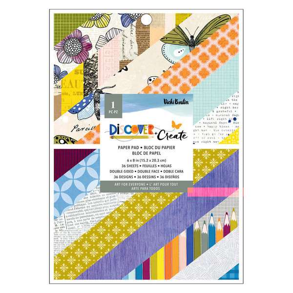 Vicki Boutin - Discover + Create: Paper Pad 6"x8" (36 Blatt)