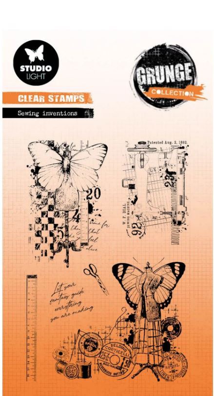 Studio Light - Clear Stamps: Sewing Inventions (6 tlg.)